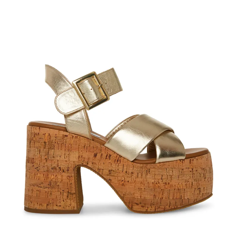 PALMER GOLD LEATHER sold by Steve Madden