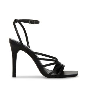 KAMILA BLACK LEATHER sold by Steve Madden