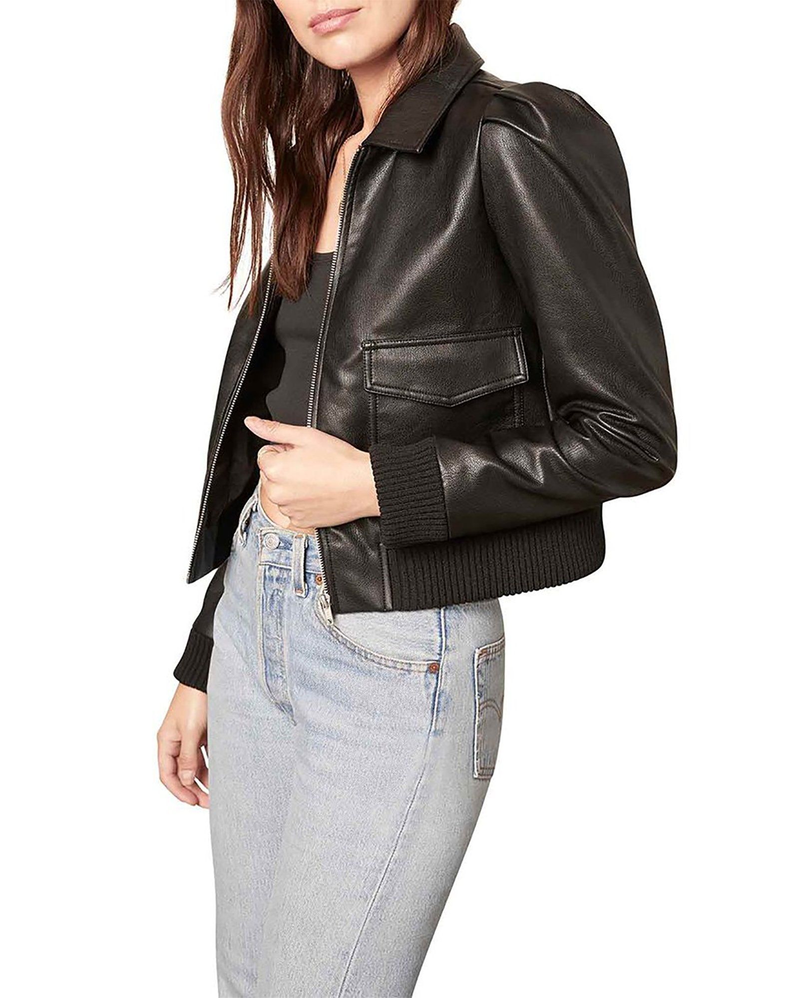 BOSS MODE JACKET BLACK sold by Steve Madden product image thumbnail 2