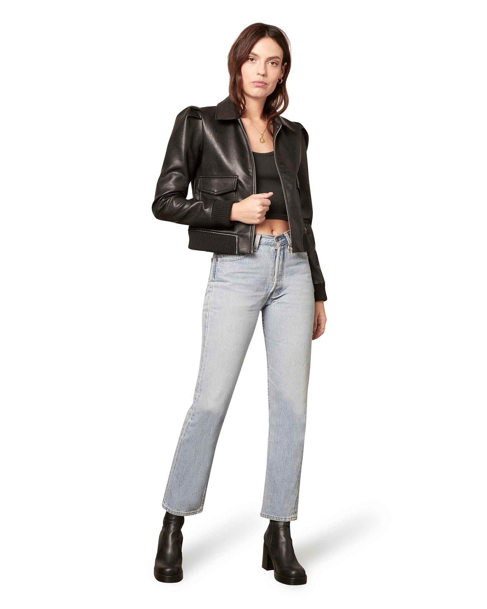 BOSS MODE JACKET BLACK sold by Steve Madden product image thumbnail 3
