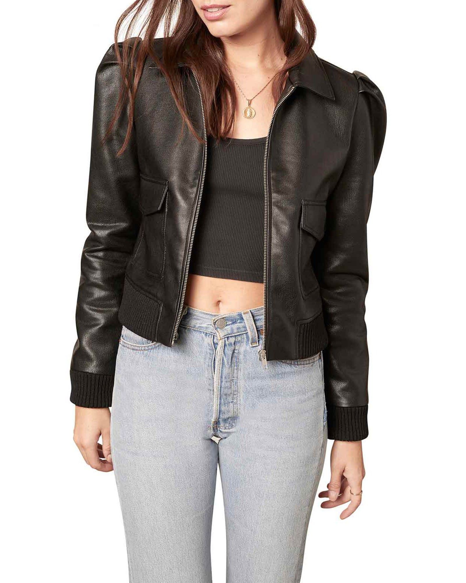 BOSS MODE JACKET BLACK sold by Steve Madden