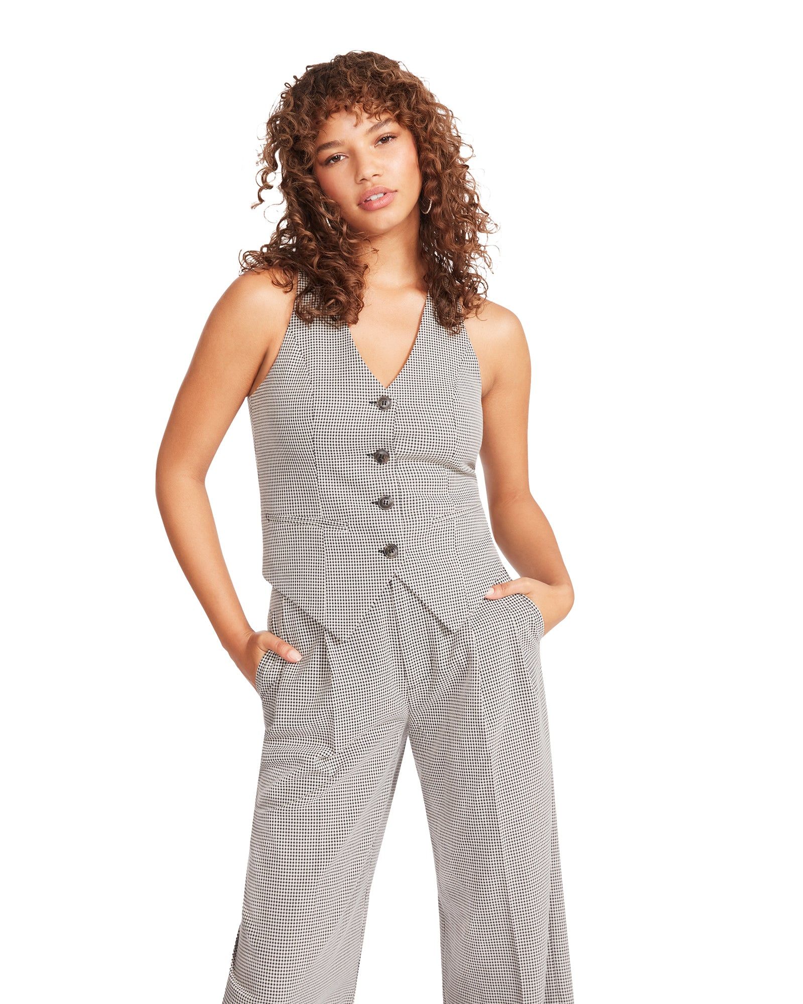 ISABELLA VEST BLACK sold by Steve Madden product image thumbnail 3