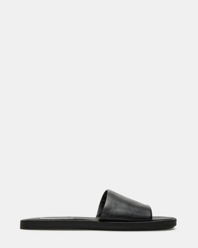 KAYA BLACK LEATHER sold by Steve Madden