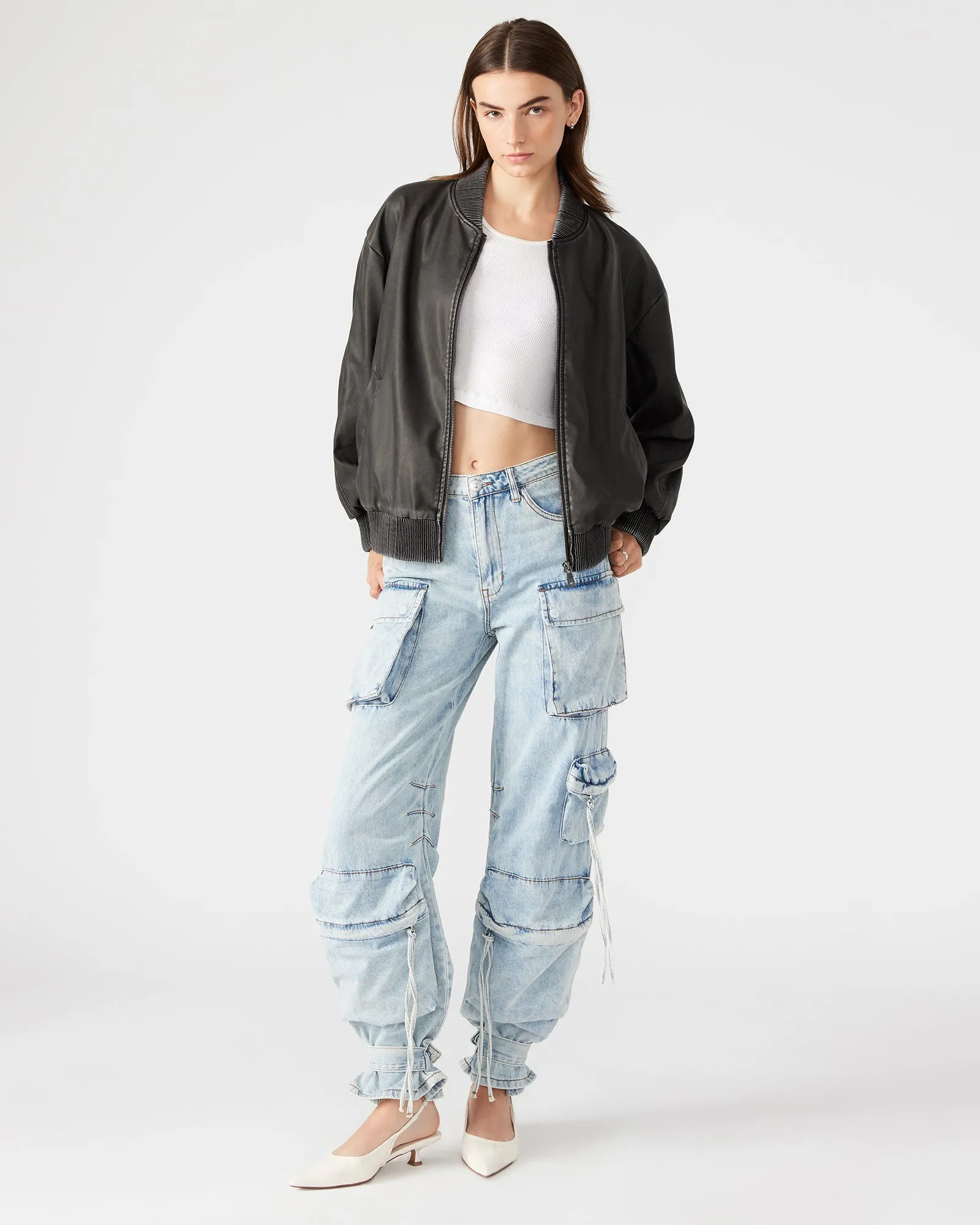 FYRA JACKET DARK GREY sold by Steve Madden product image thumbnail 5