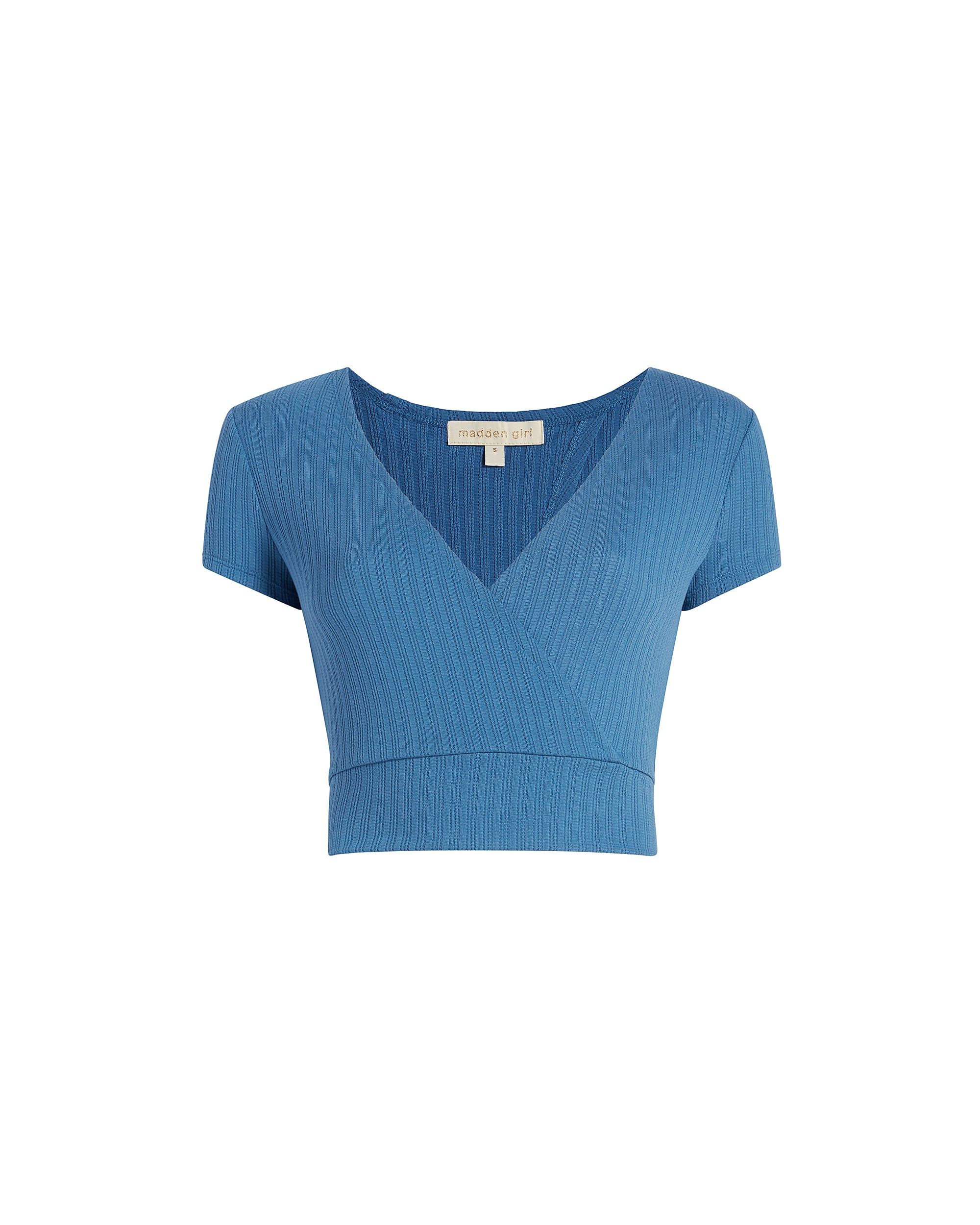 WRAP TOP BLUE sold by Steve Madden product image thumbnail 4