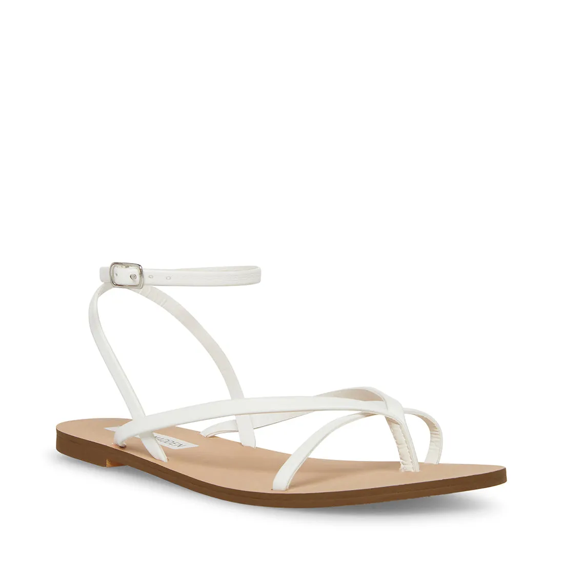 Steve Madden AMUSE WHITE Parallel