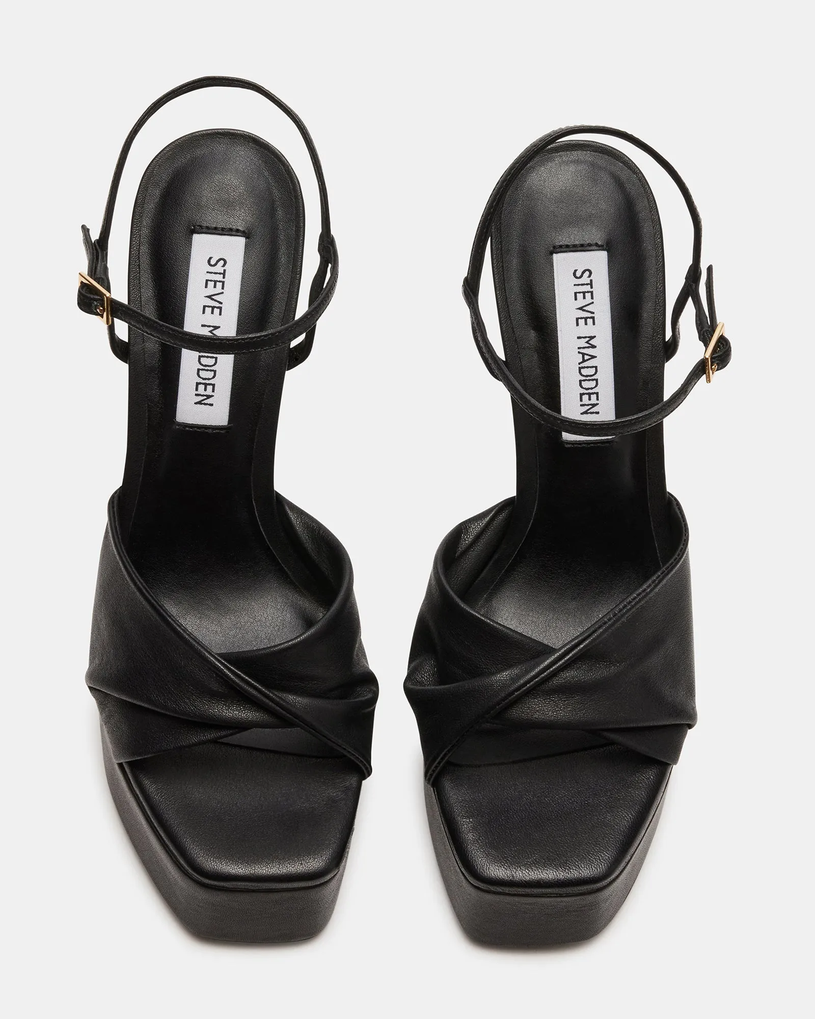MARICELLA BLACK LEATHER sold by Steve Madden product image thumbnail 4