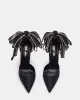 TIMELESS BLACK SATIN sold by Steve Madden