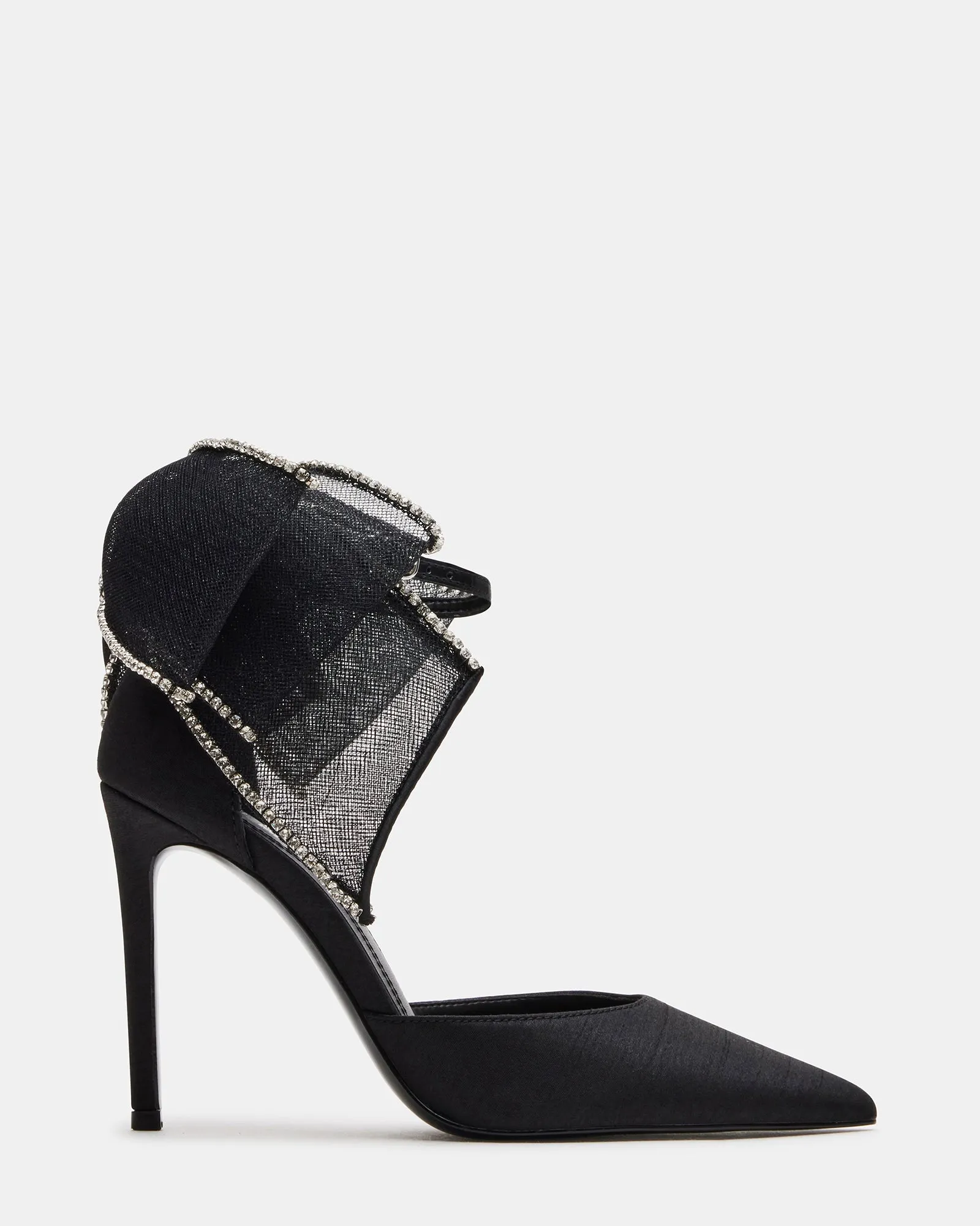 TIMELESS BLACK SATIN sold by Steve Madden