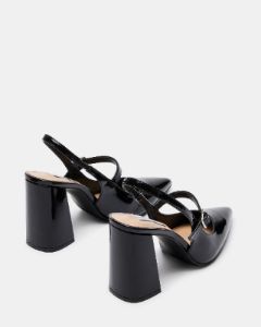 MAEGAN BLACK PATENT - SM REBOOTED sold by Steve Madden