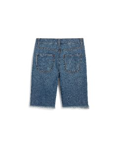 HIGH RISE BERMUDA SHORT DENIM FABRIC sold by Steve Madden
