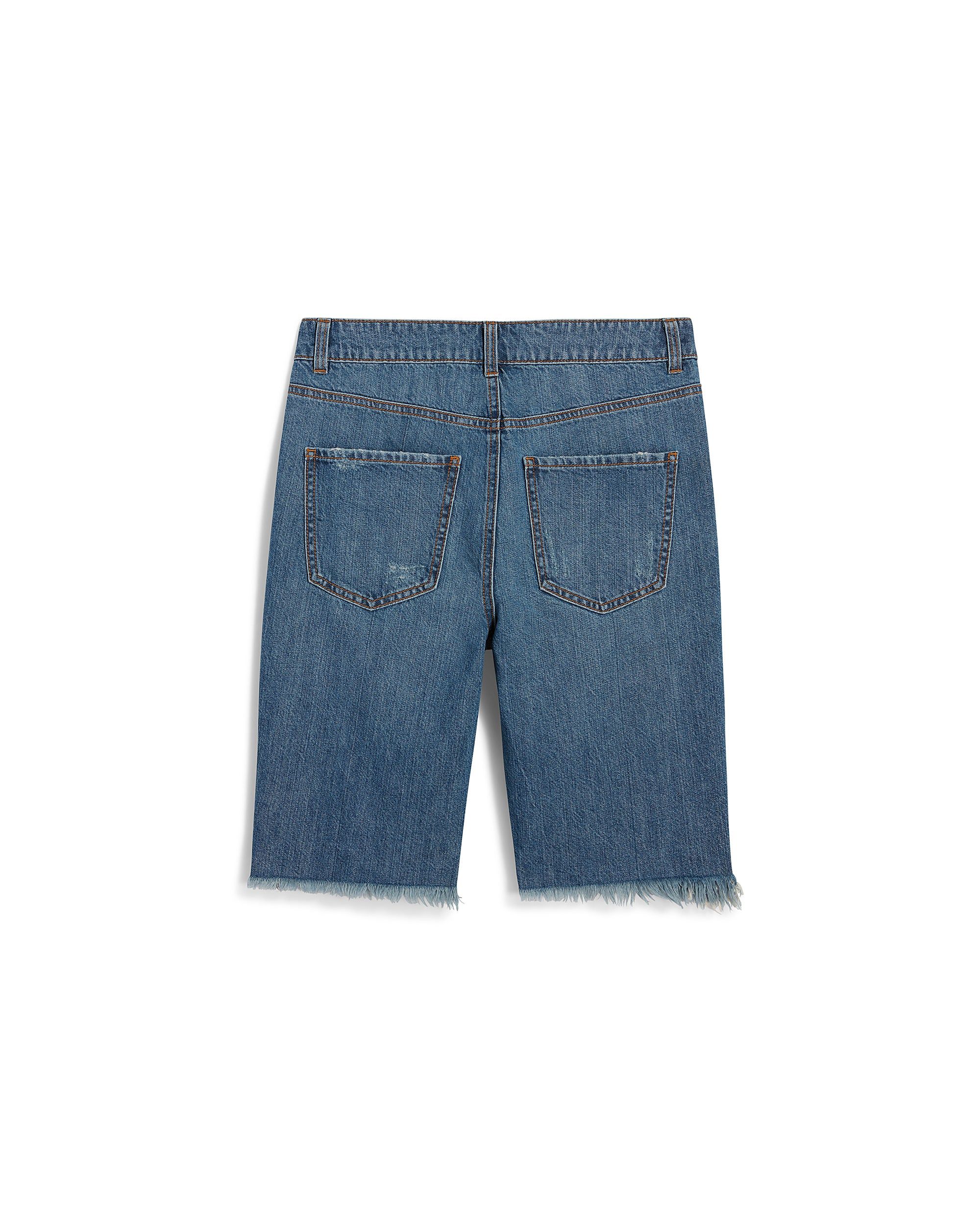 HIGH RISE BERMUDA SHORT DENIM FABRIC sold by Steve Madden product image thumbnail 5