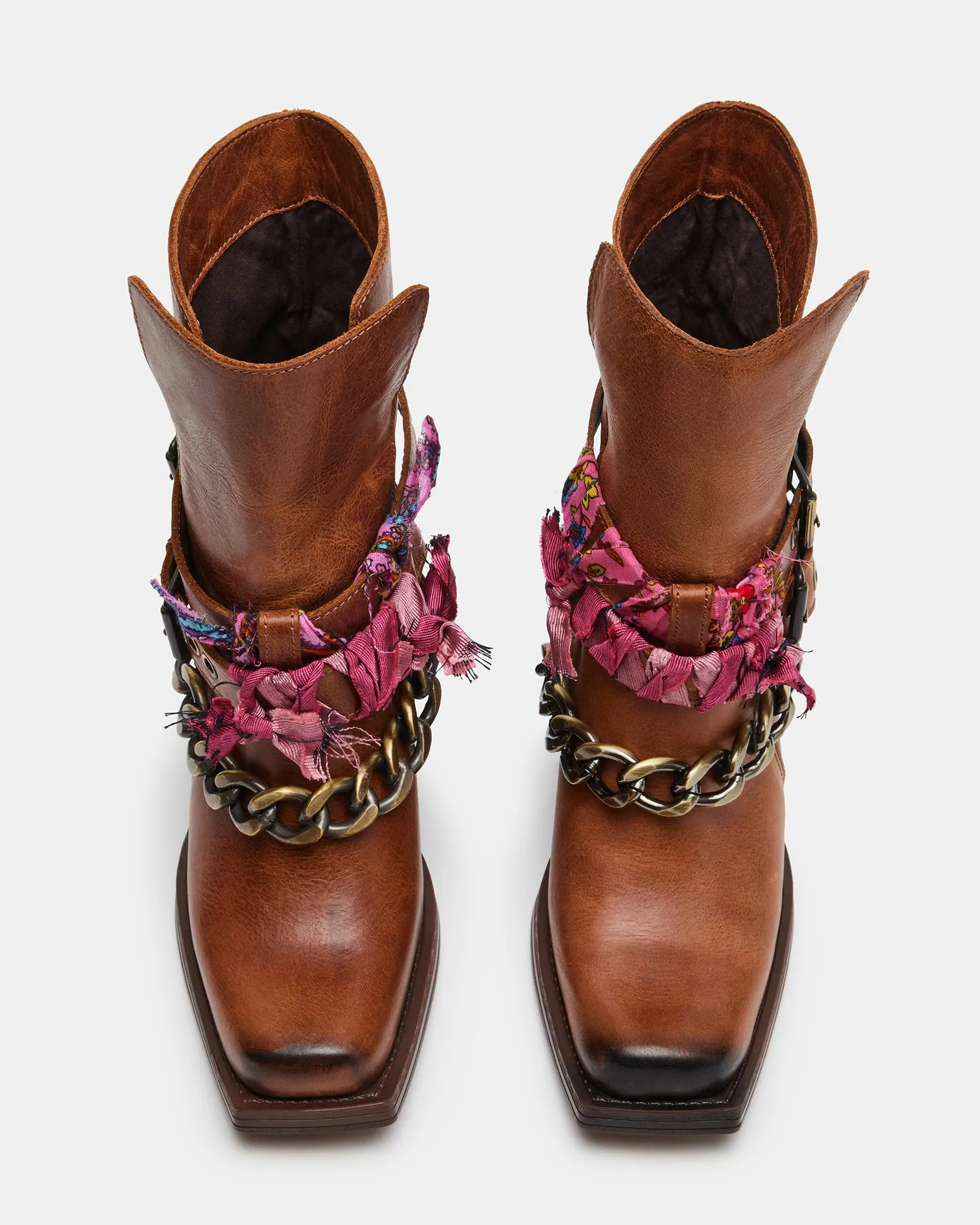 CASH COGNAC LEATHER sold by Steve Madden product image thumbnail 4