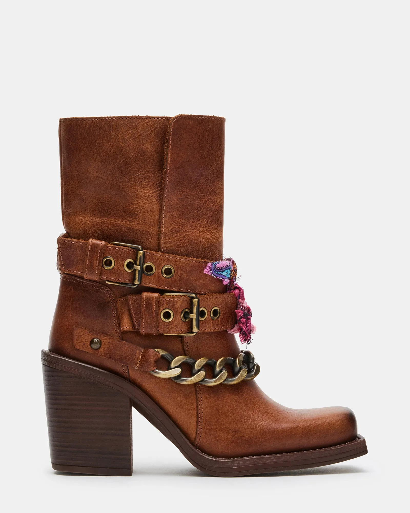 CASH COGNAC LEATHER sold by Steve Madden