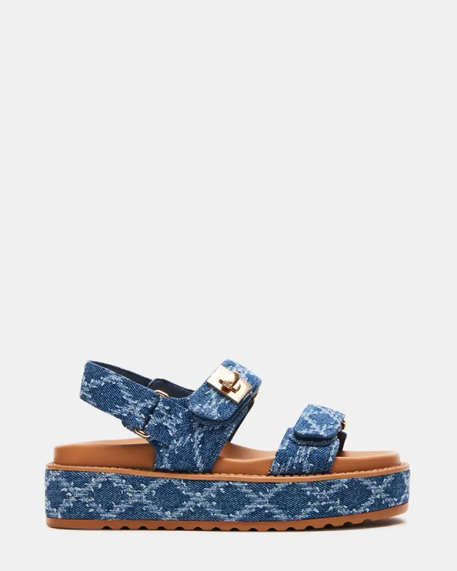 BIGMONA DENIM MULTI sold by Steve Madden