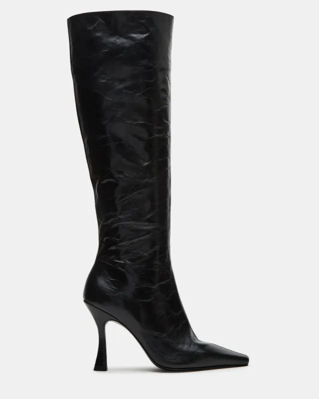 FAYE BLACK LEATHER sold by Steve Madden