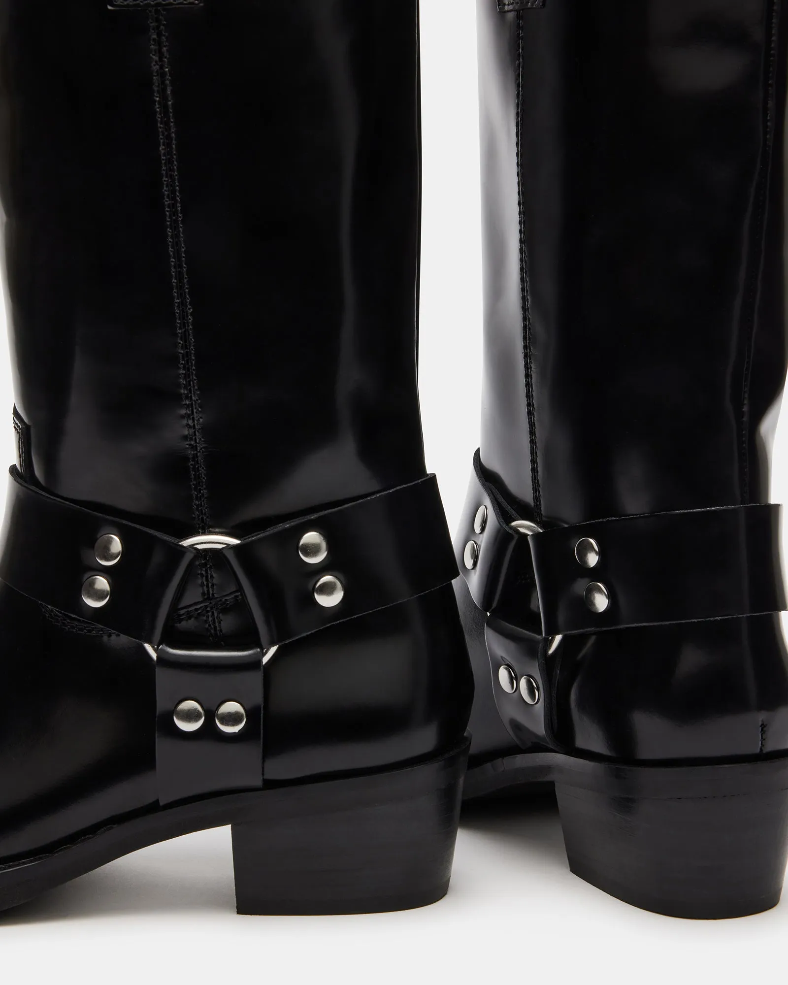 RHODA BLACK LEATHER sold by Steve Madden product image thumbnail 4