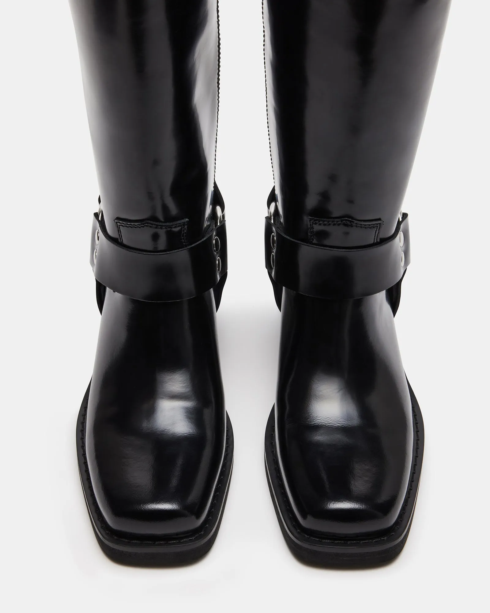 RHODA BLACK LEATHER sold by Steve Madden product image thumbnail 3