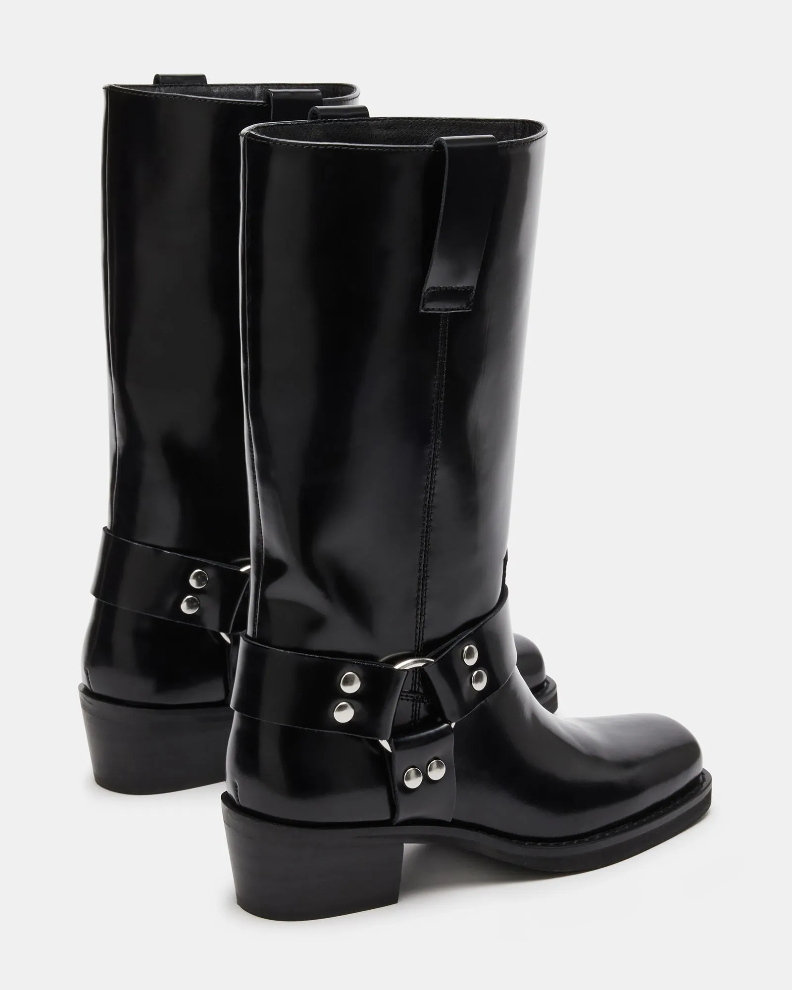 RHODA BLACK LEATHER sold by Steve Madden product image thumbnail 5