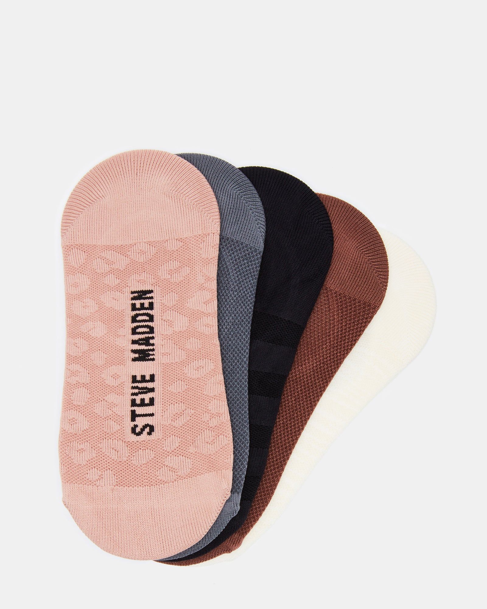 MESH LEOPARD SNEAKER SOCKS TAN MULTI sold by Steve Madden product image thumbnail 2