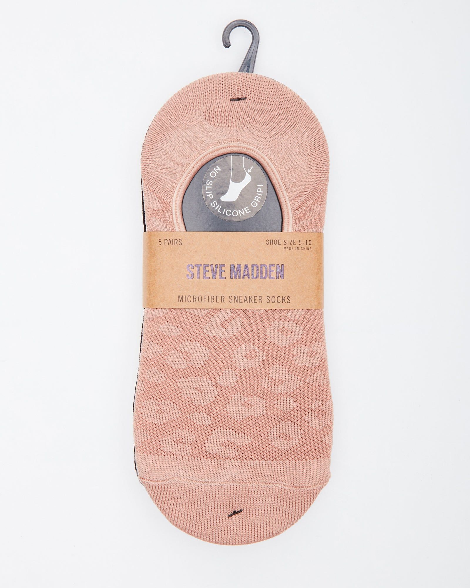 MESH LEOPARD SNEAKER SOCKS TAN MULTI sold by Steve Madden product image thumbnail 4