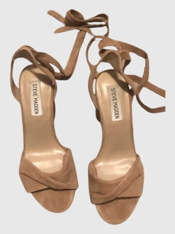 CLARY HEEL IN NUDE - SM REBOOTED sold by Steve Madden