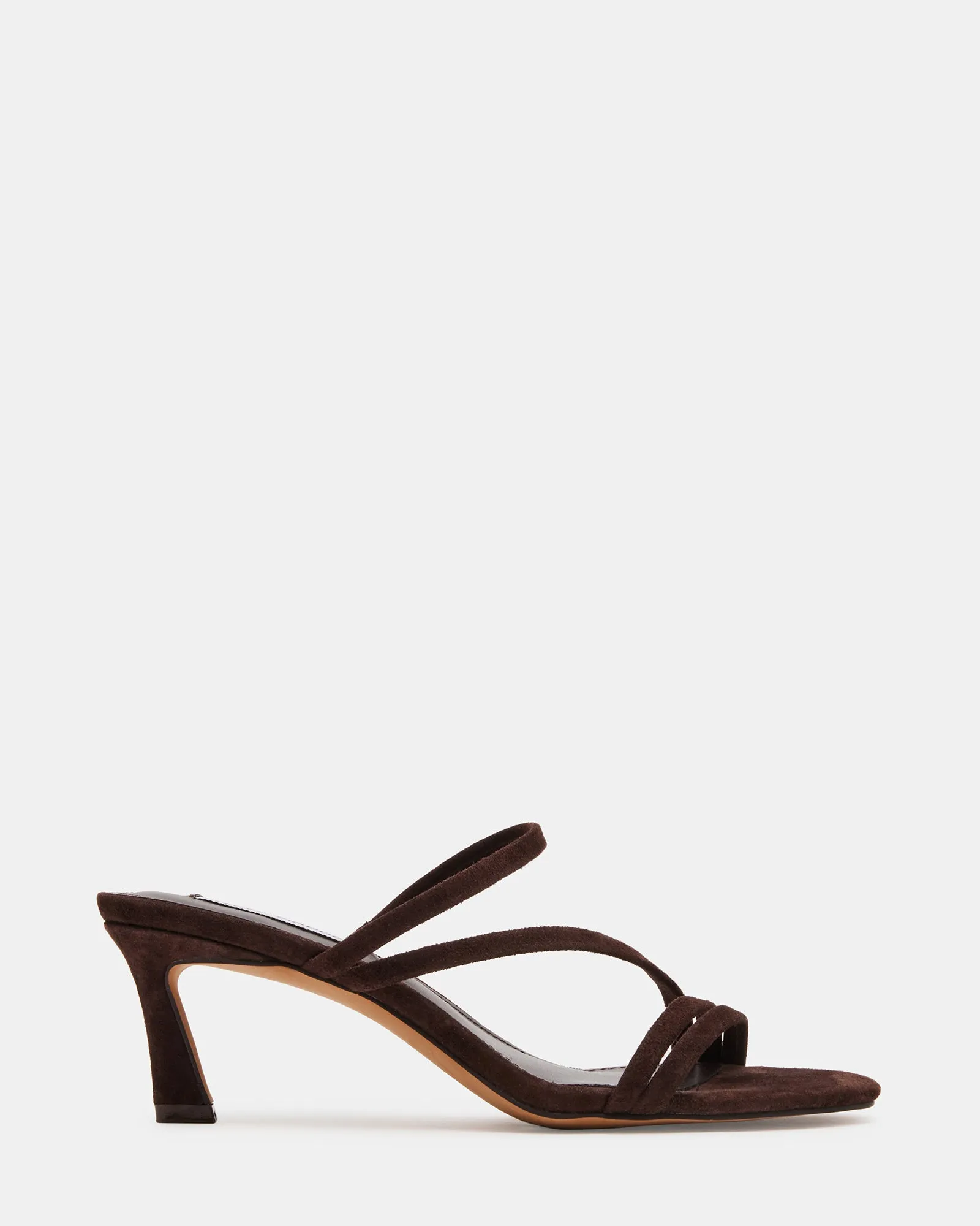 LAMORA CHOCOLATE BROWN SUEDE sold by Steve Madden