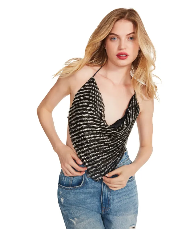 JANET TOP BLACK sold by Steve Madden