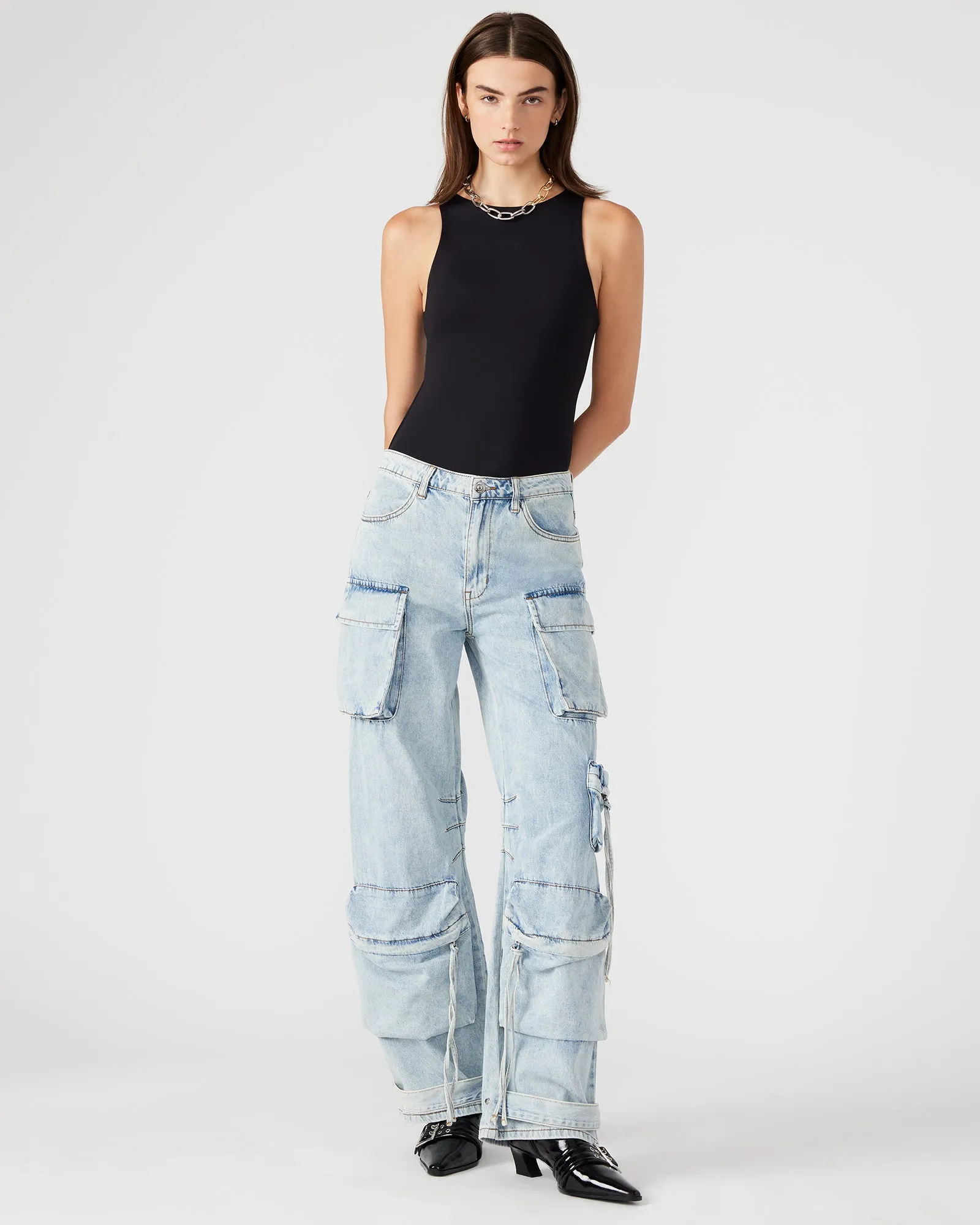 DUO DENIM PANT sold by Steve Madden
