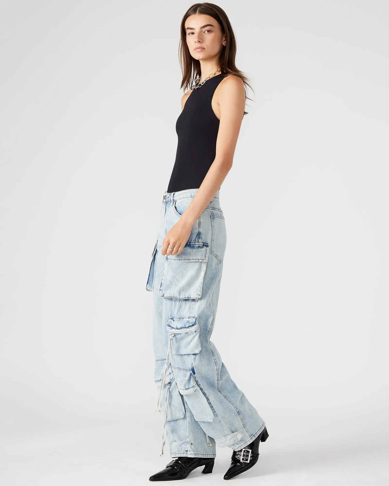 DUO DENIM PANT sold by Steve Madden product image thumbnail 3