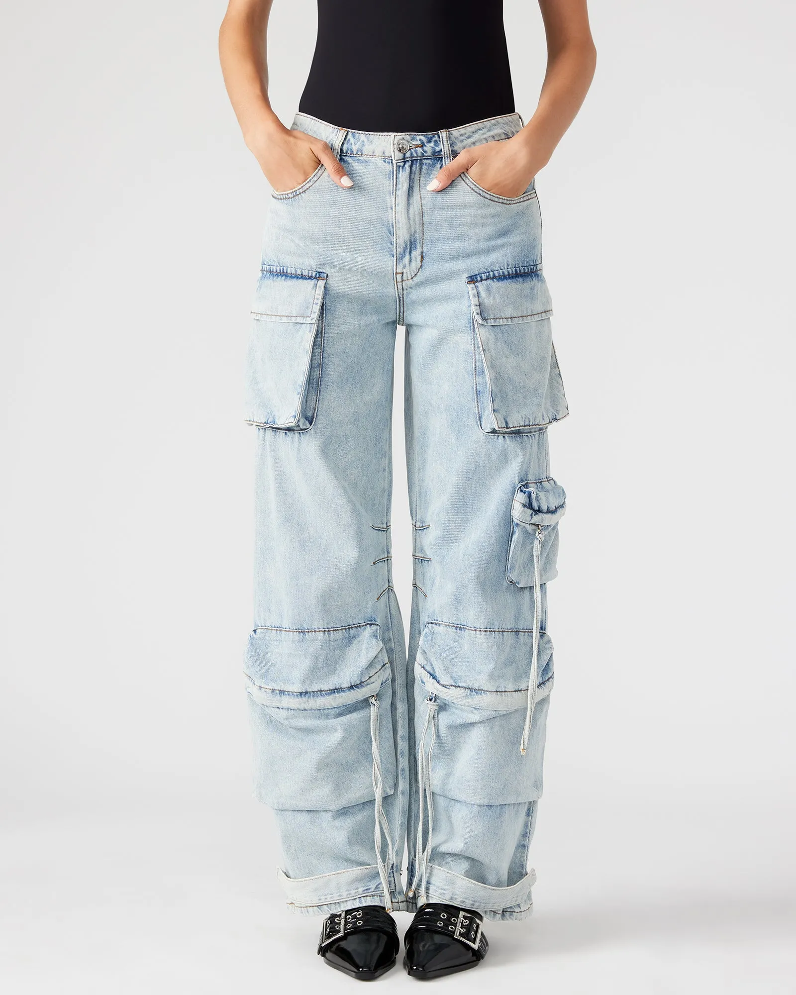 DUO DENIM PANT sold by Steve Madden product image thumbnail 2