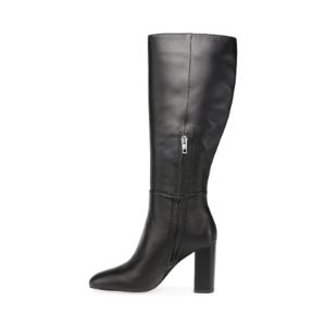 NINNY BLACK LEATHER - SM REBOOTED sold by Steve Madden