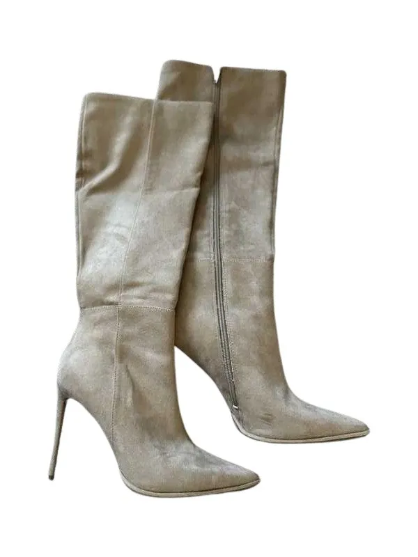 POINTED TOE KNEE HIGH BOOTIE - SM REBOOTED sold by Steve Madden