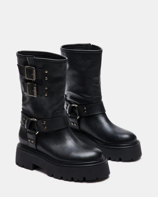 REIKA BLACK LEATHER Parallel