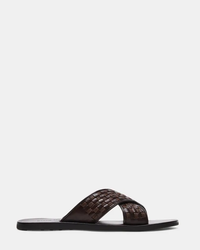 LUKKE BROWN LEATHER sold by Steve Madden
