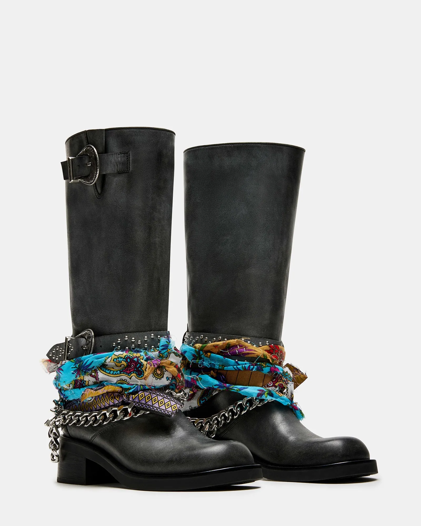 REBEL BLACK DISTRESSED sold by Steve Madden product image thumbnail 3