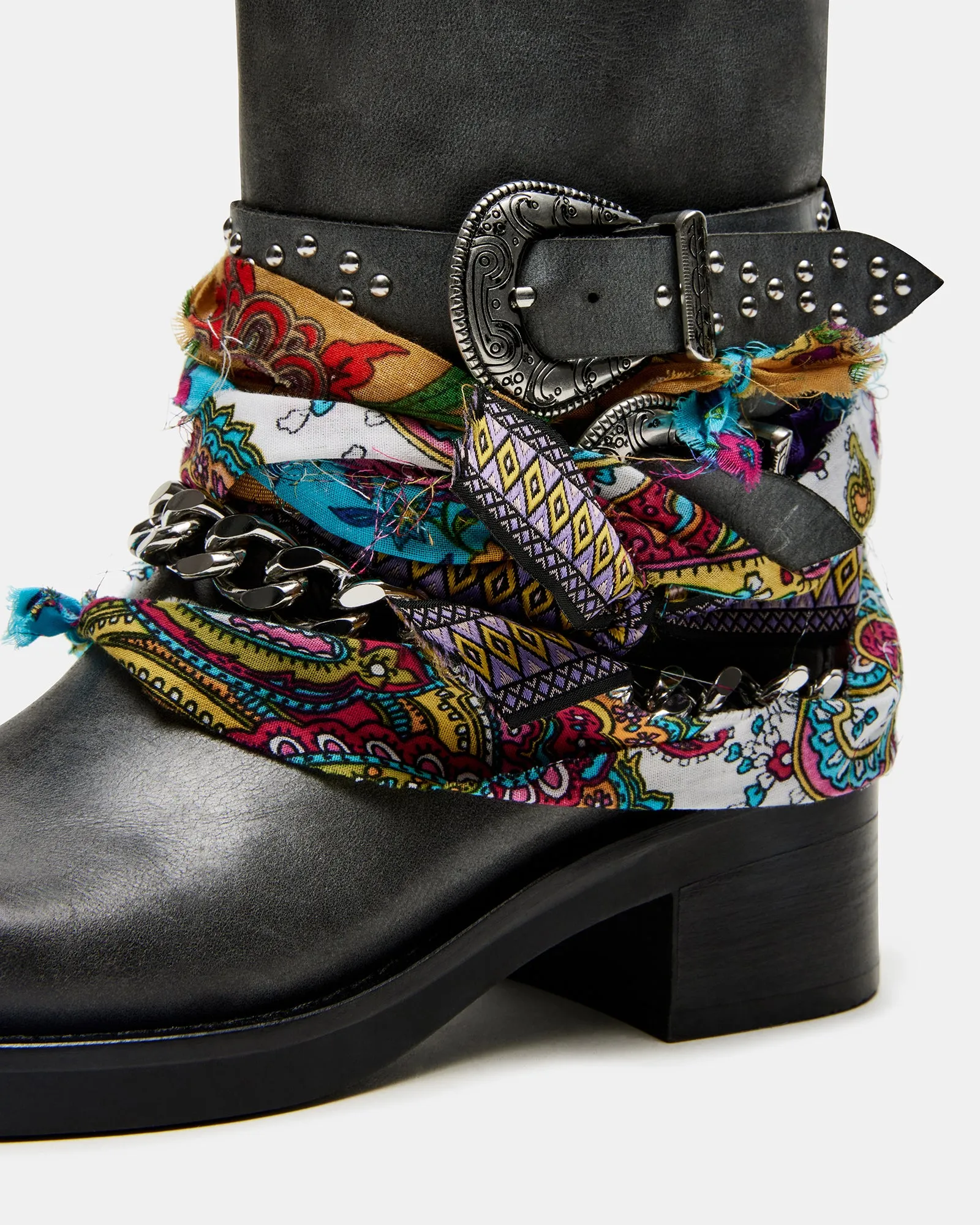 REBEL BLACK DISTRESSED sold by Steve Madden product image thumbnail 4