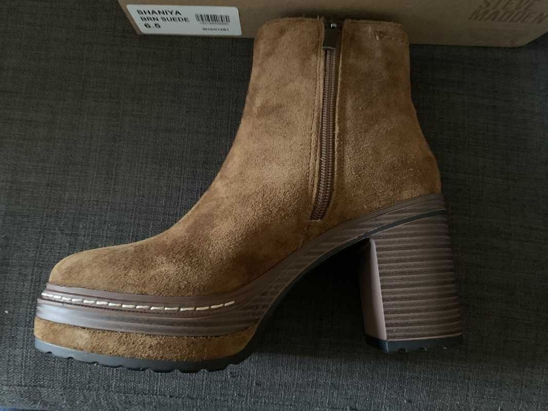 SHANIYA BROWN SUEDE - SM REBOOTED sold by Steve Madden product image thumbnail 3