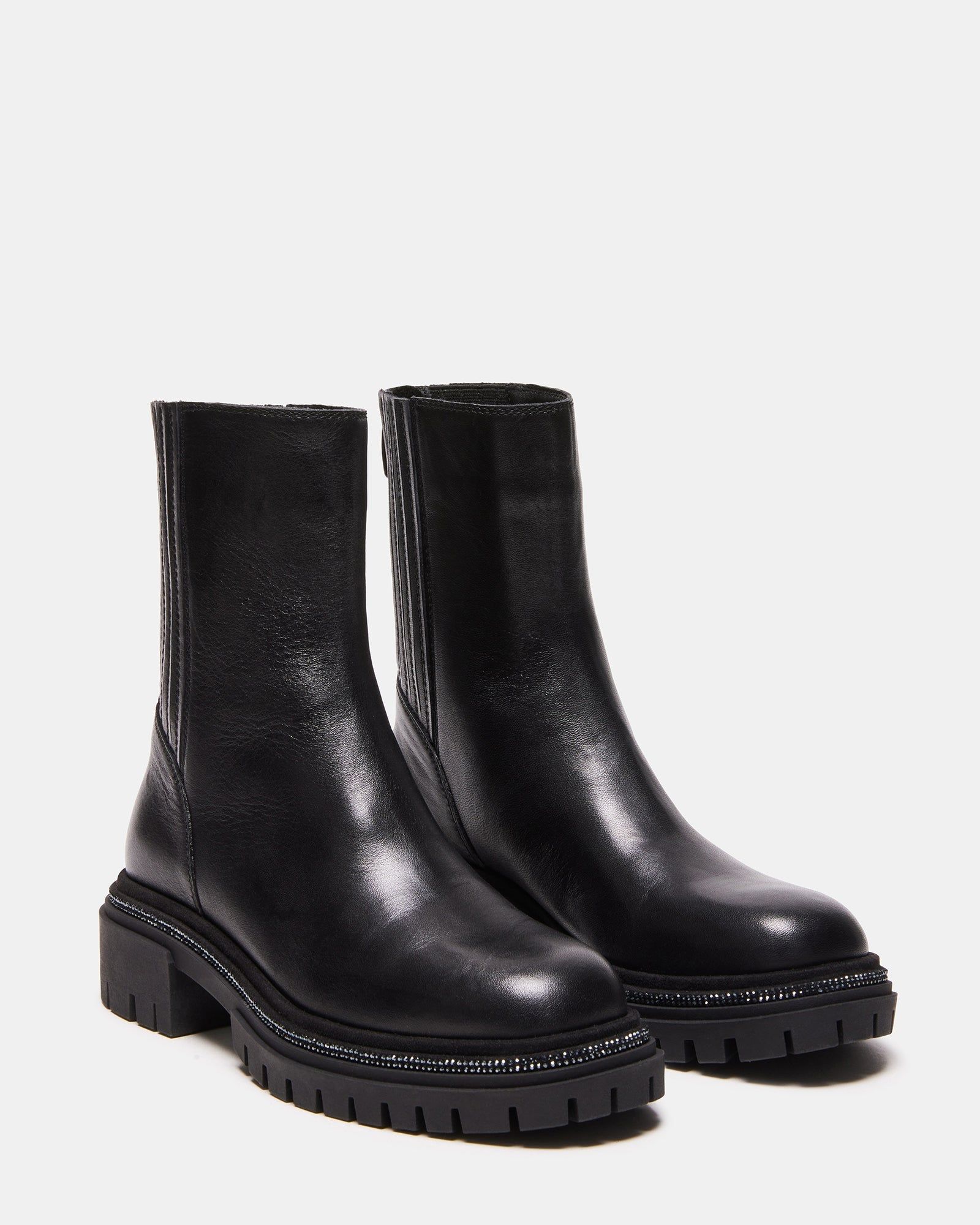BRACED BLACK LEATHER - SM REBOOTED sold by Steve Madden product image thumbnail 3