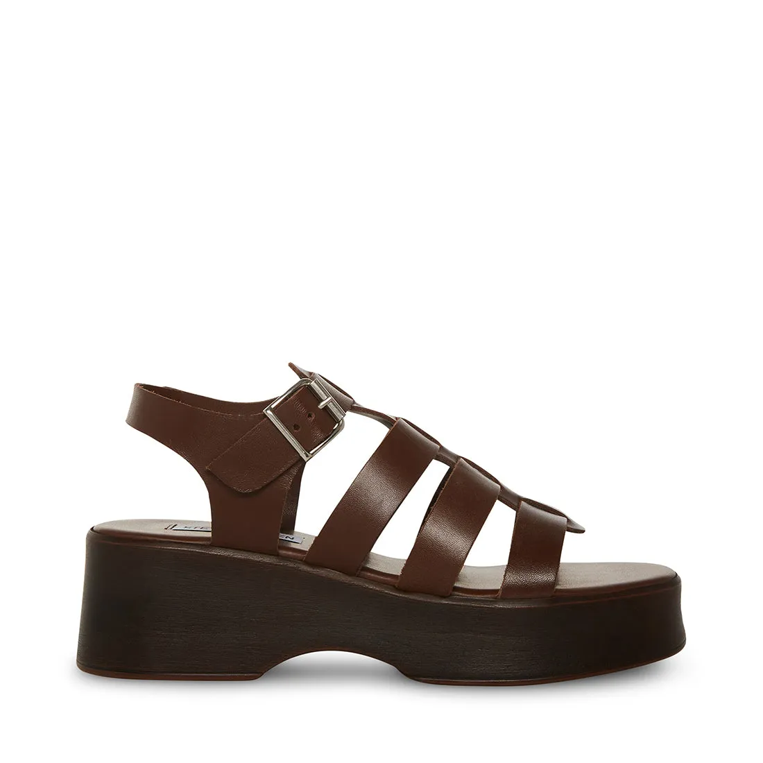 SARAI BROWN LEATHER - SM REBOOTED sold by Steve Madden