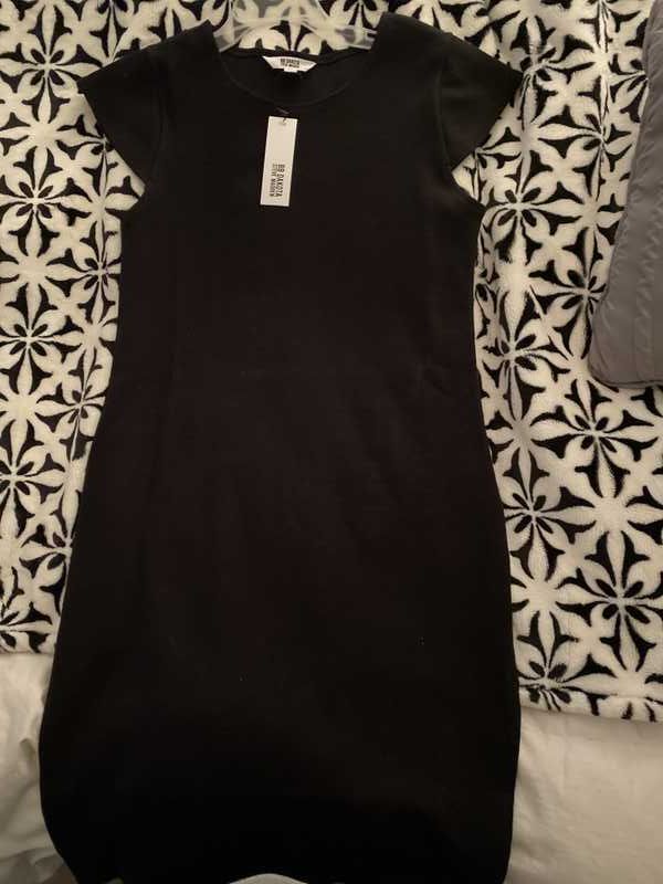 SIPS TEE DRESS BLACK - SM REBOOTED sold by Steve Madden product image thumbnail 5