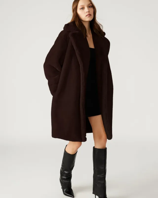 EMERY COAT BROWN sold by Steve Madden