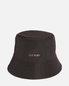 NYLON BUCKET HAT BLACK sold by Steve Madden