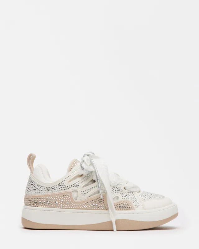 ROARING WHITE RHINESTONES sold by Steve Madden