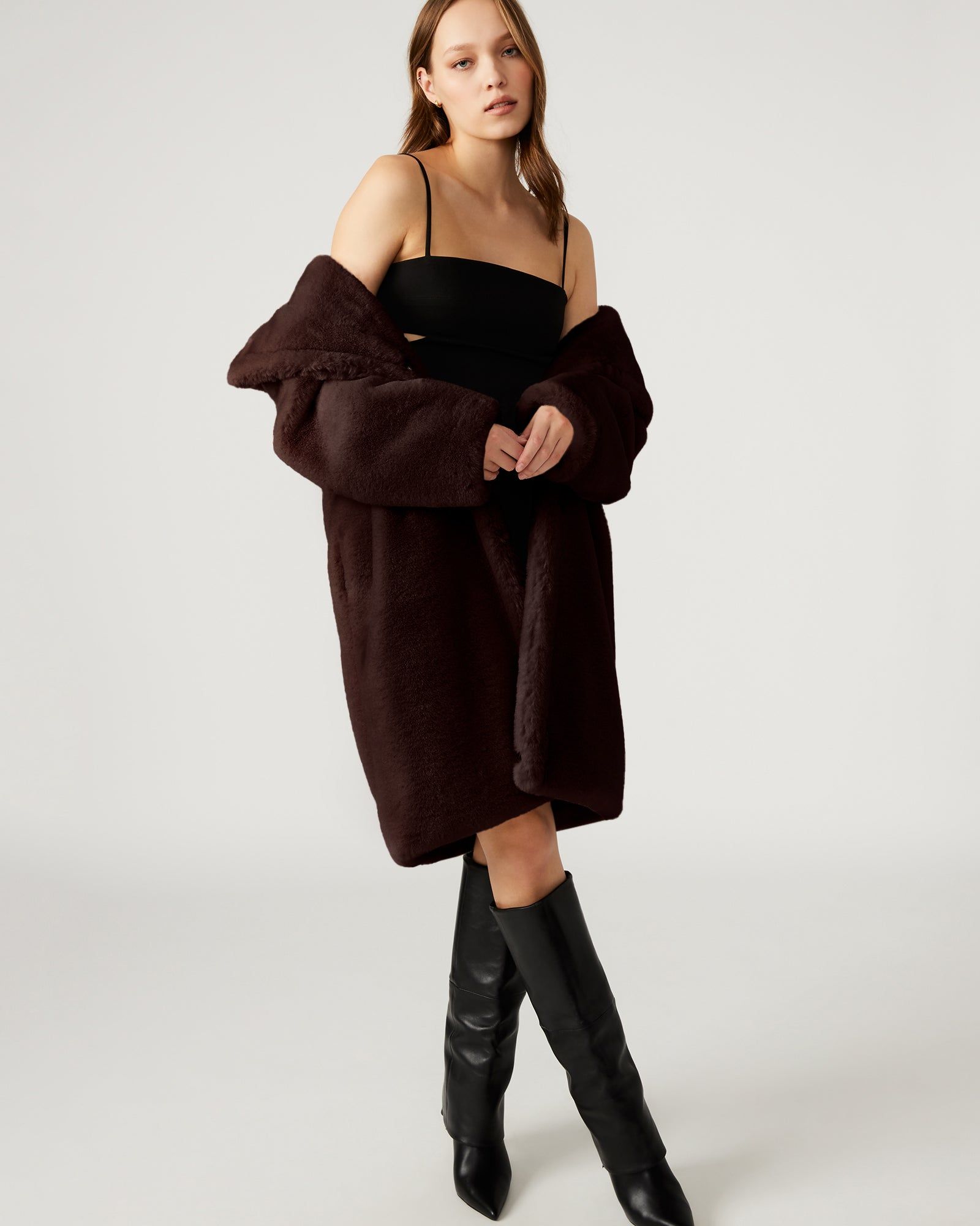 EMERY COAT BROWN sold by Steve Madden product image thumbnail 2