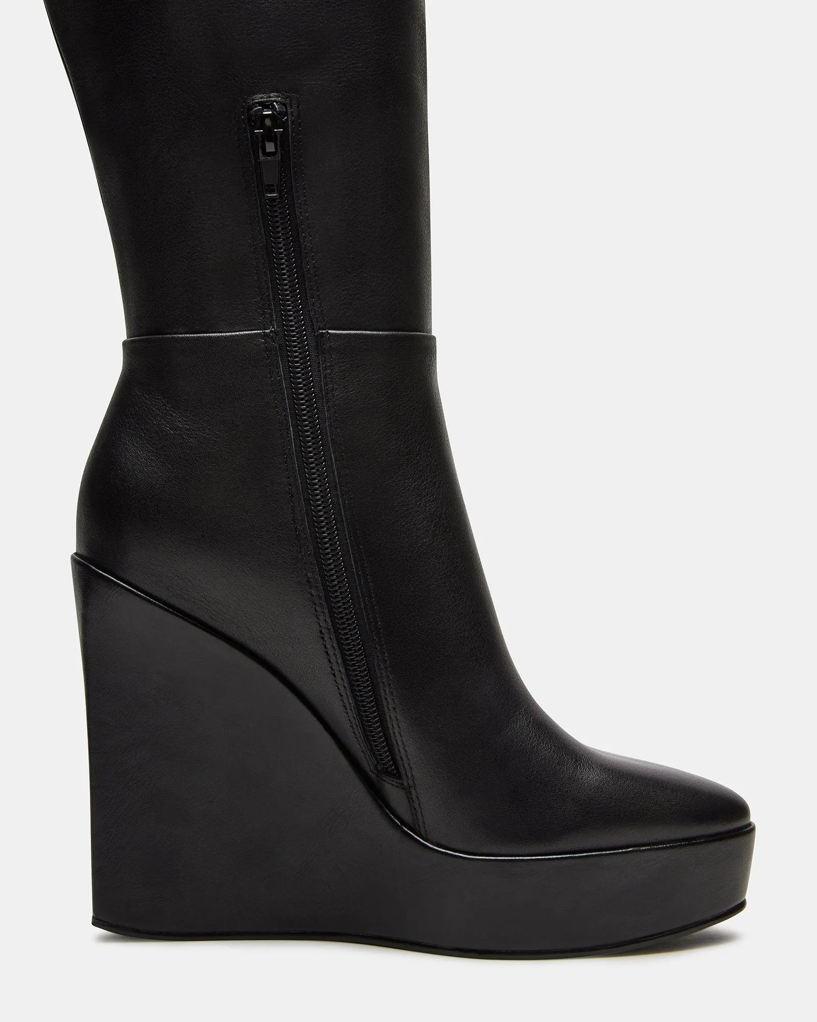 AKIRA BLACK LEATHER sold by Steve Madden product image thumbnail 3