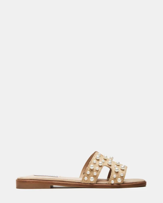HADYN PEARL NATURAL RAFFIA sold by Steve Madden