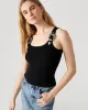 BEVERLY TOP BLACK sold by Steve Madden