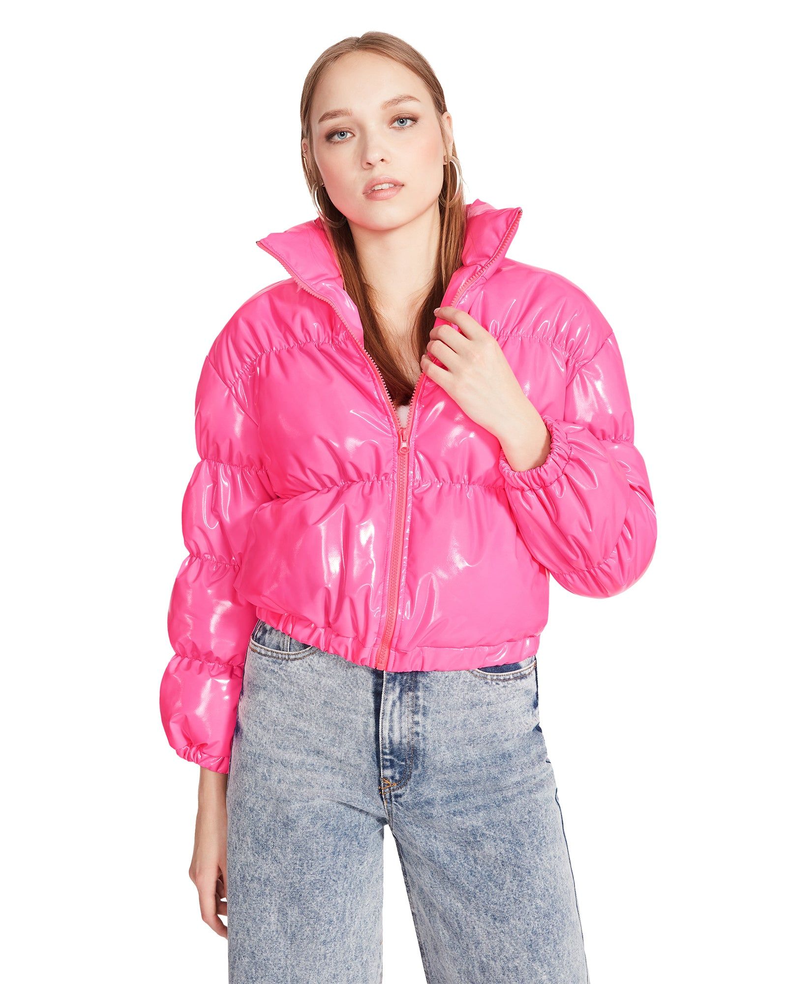 EDEN JACKET HOT PINK sold by Steve Madden product image thumbnail 3