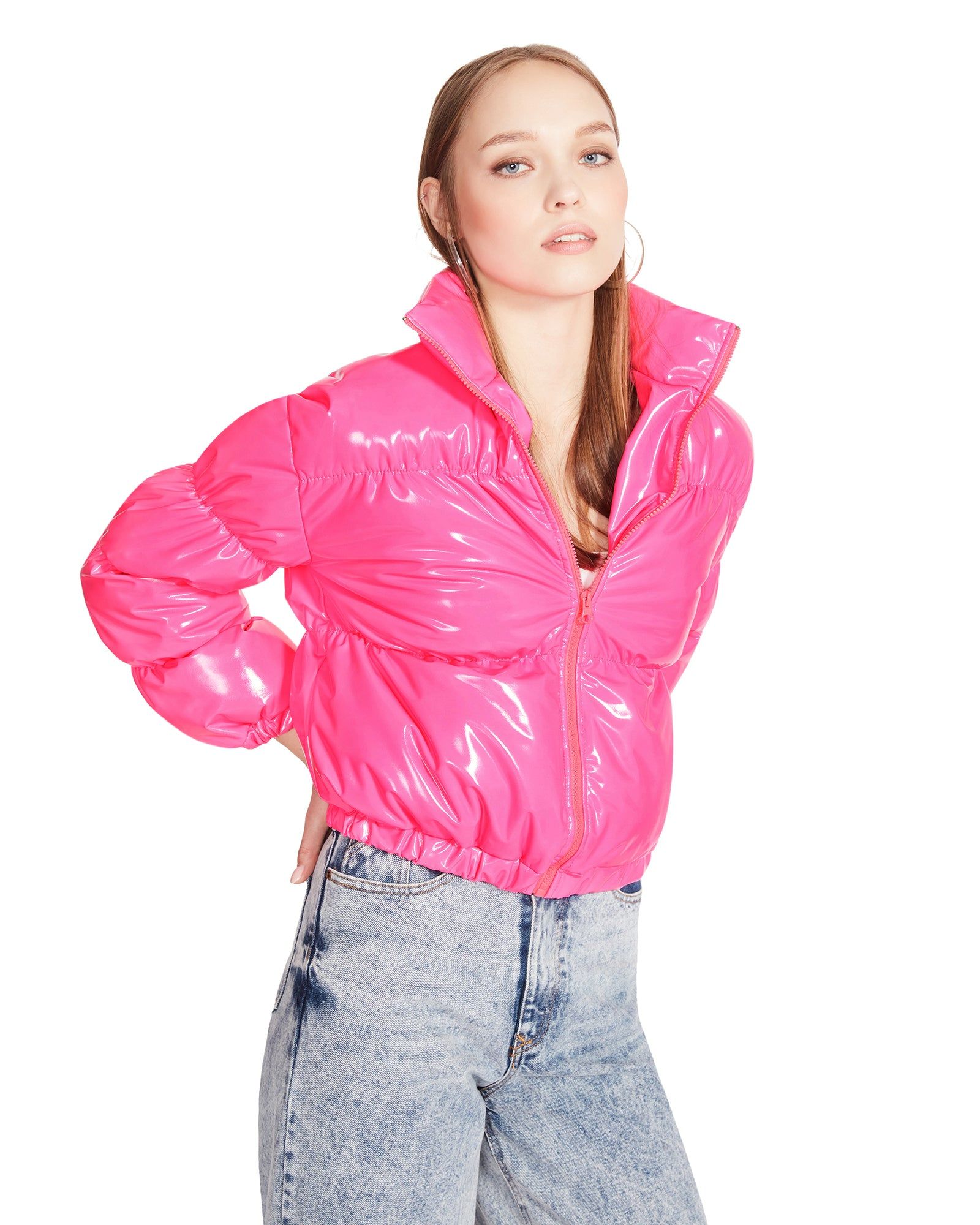 EDEN JACKET HOT PINK sold by Steve Madden product image thumbnail 4